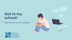 NOT in my school! Stop violence, say NO to bullying!
