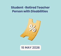 Student/Retired Teacher/Person with Disabilities, First-day Pass, 15 May 2026