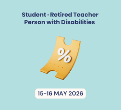 Student/Retired Teacher/Person with Disabilities, Two-day Pass, 15-16 May 2026