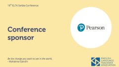 Pearson joins as a Silver Sponsor of the upcoming ELTA Conference