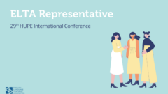 ELTA Representative at the 29th HUPE International Conference
