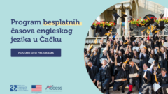 Program besplatnih časova engleskog jezika u Čačku