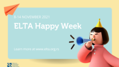 ELTA Happy Week | 8-14 Nov 2021