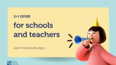 2+1 Offer for Teachers and Schools