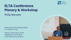 Philip Warwick | Plenary & Workshop