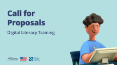 Digital Literacy Training: Call for Proposals