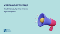 Važno obaveštenje