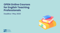 OPEN Online Courses for English Teaching Professionals – Summer 2023
