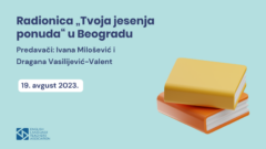 Radionica „Tvoja jesenja ponuda“ u Beogradu