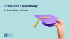 Graduation Ceremony of Access Class in Čačak