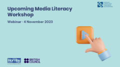 Upcoming Media Literacy Workshop