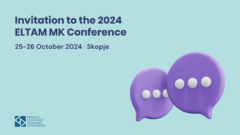 Invitation to the 13th ELTAM MK Conference