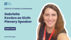 Gabriella Kovács as Our Sixth and Final Plenary Speaker