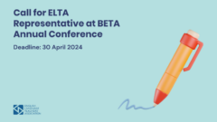Call for ELTA Representative at BETA Annual Conference