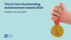 Call for nominations: The ELTons Outstanding Achievement Award 2024