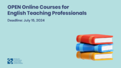 OPEN Online Courses for English Teaching Professionals – Fall 2024