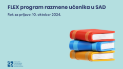 FLEX program razmene učenika u SAD 2025-26