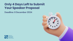 Only 4 Days Left to Submit Your Speaker Proposal!