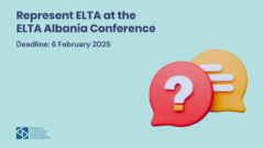 Call for the ELTA Representative at the International ELTA Albania Conference