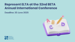 Represent ELTA at the 32nd BETA Annual International Conference