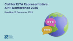 Call for ELTA Representative: APPI Conference 2026